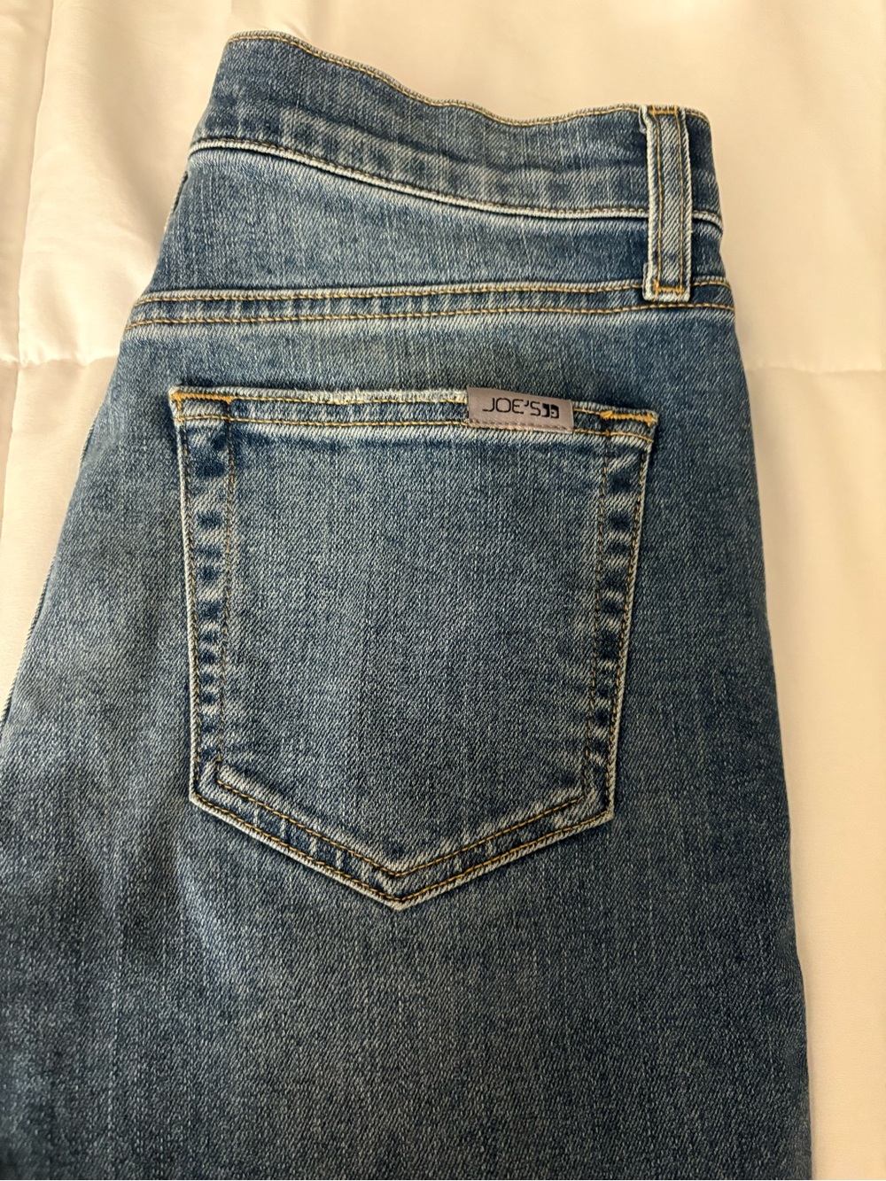 Joe's Jeans Straight Leg Medium Blue Denim